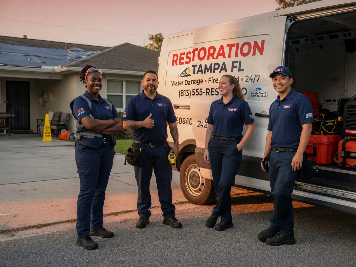 Water Damage Restoration company in North Prairie, WI